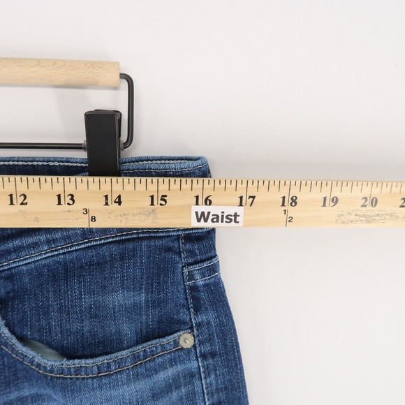 AG Adriano Goldschmied The Tomboy Jeans Womens 28R Blue Relaxed Straight - Picture 5 of 10